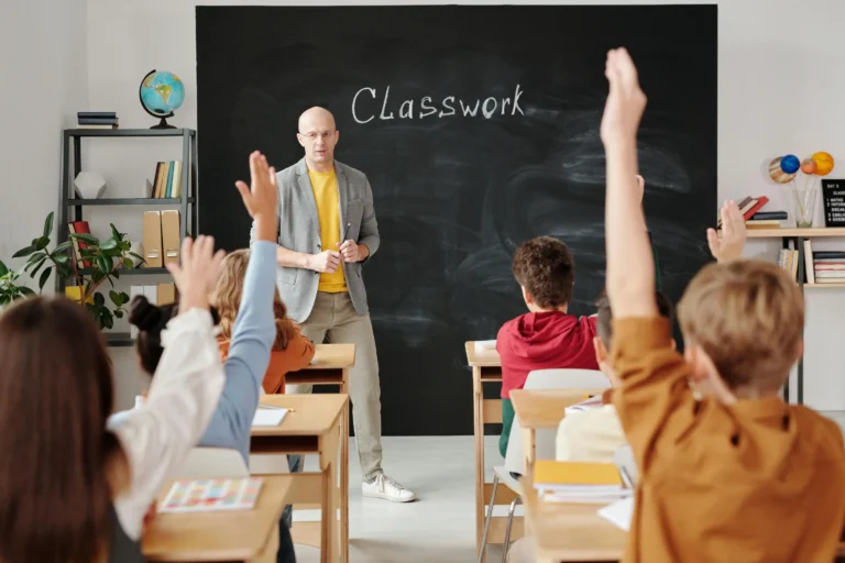 Teacher enjoying free time on a 4-day working week in the UK